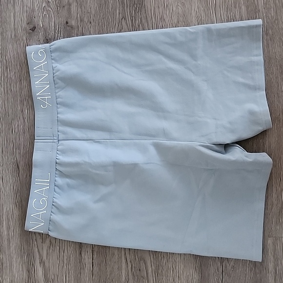 Annagail Jo Biker Shorts Blue Size Small - Picture 2 of 3